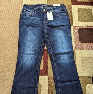 Maurices mid rise denim flex slim boot nwt 12 x short 27 inch inseam